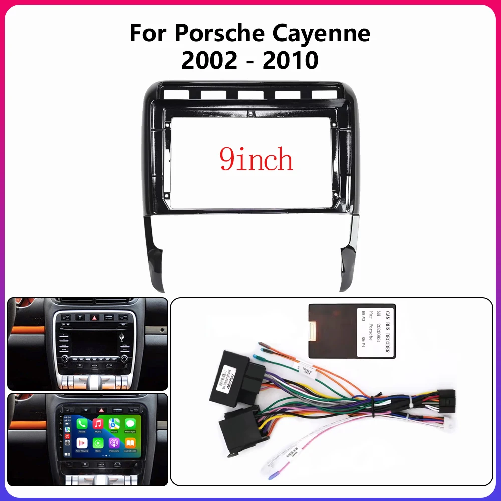 Для porsche cayenne 2002-2010 9-дюймовый