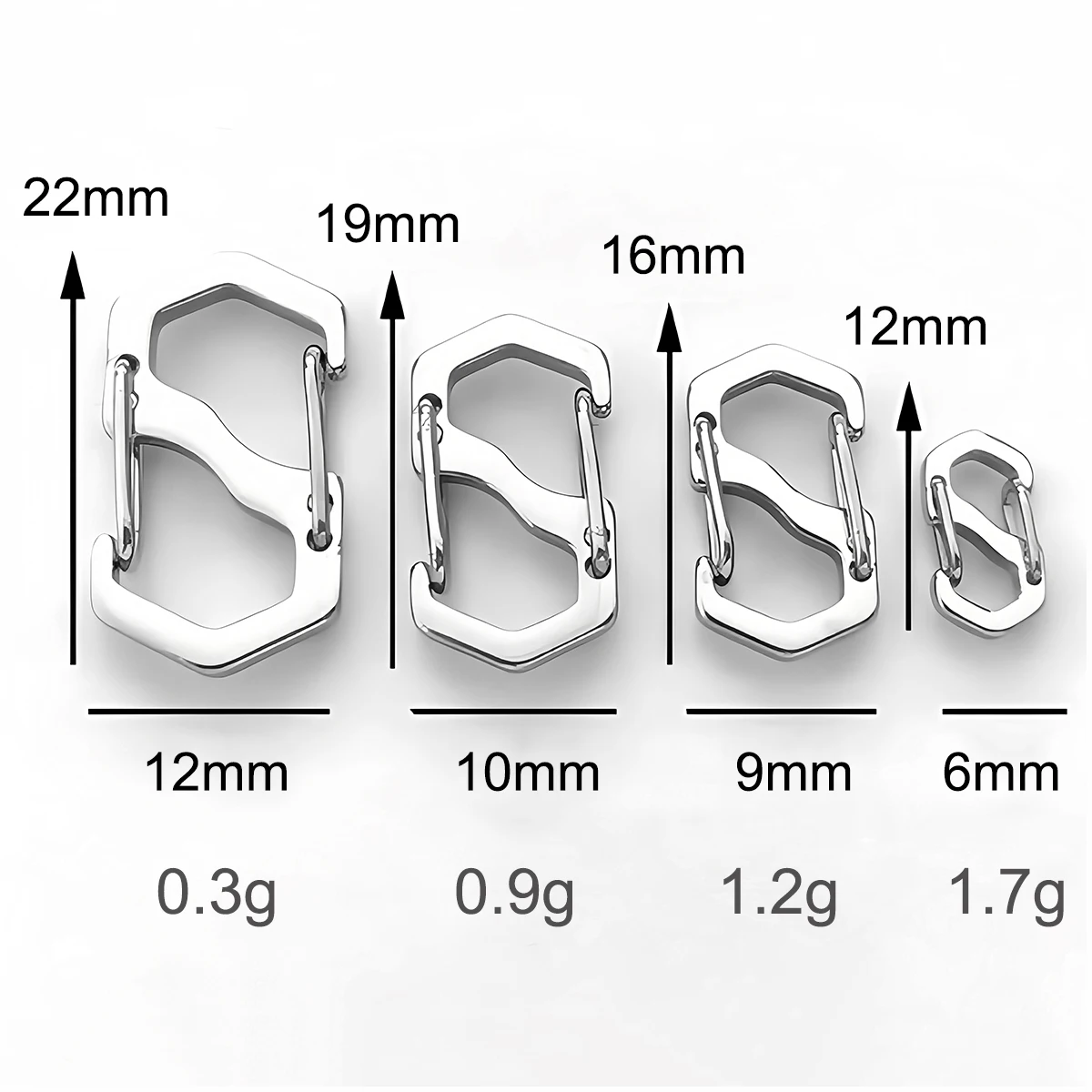 Пряжка из нержавеющей стали с буквой s - Фотография_2