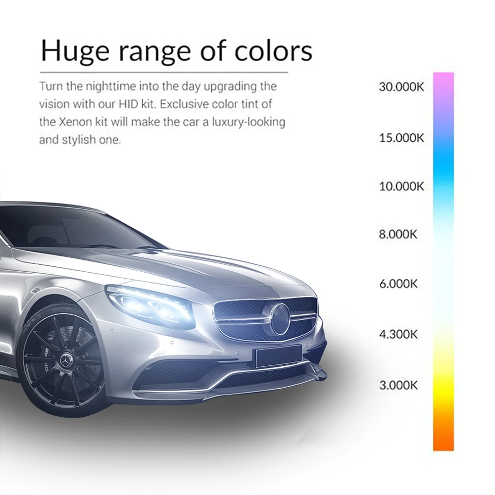 55w 65w h7 светодиодная ксеноновая - Фотография_4