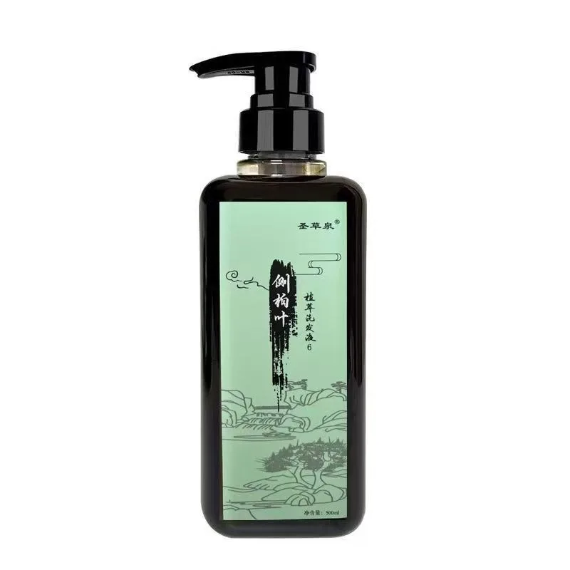 Кедровый лист heshouwu рассыпчатая перхоть