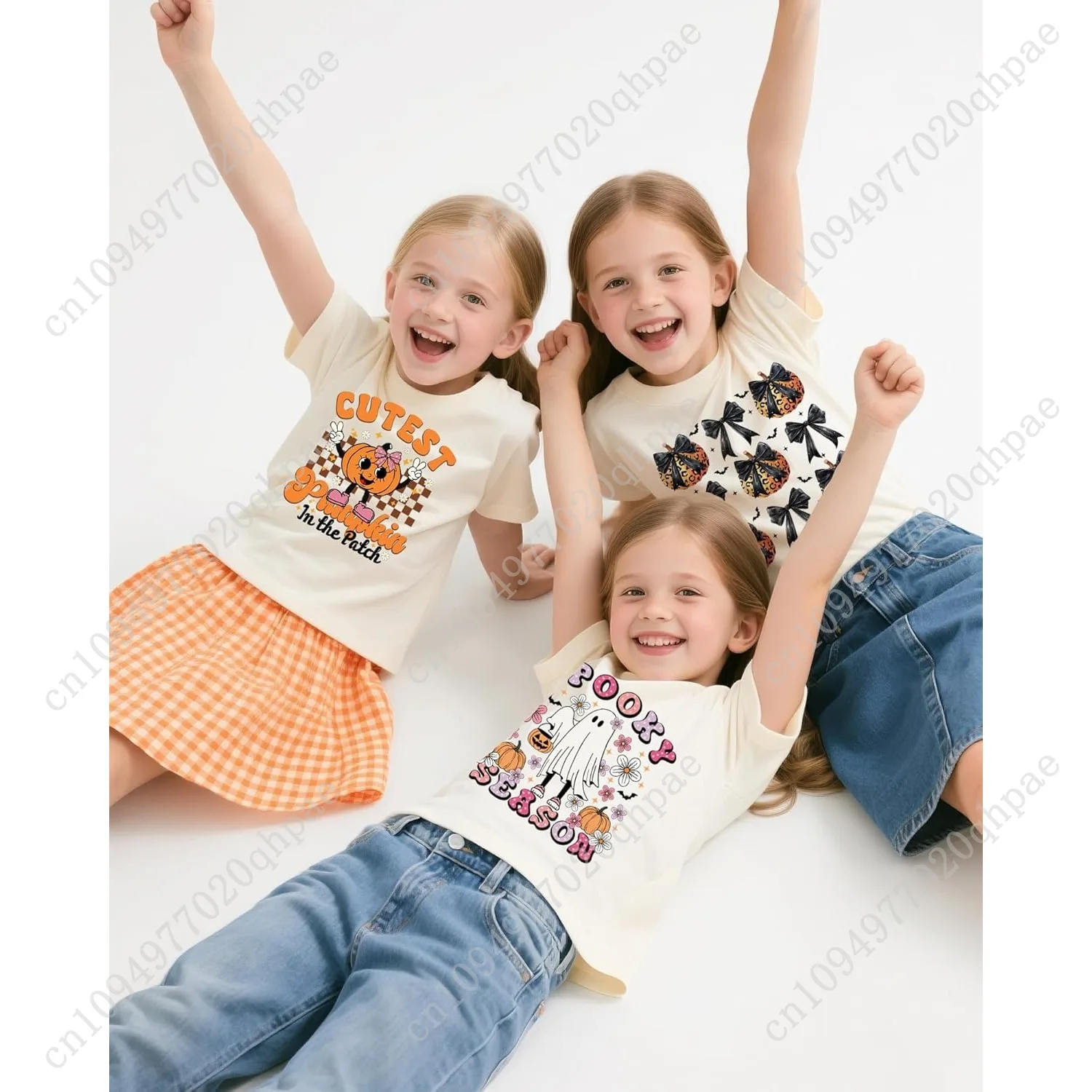 Футболка на хэллоуин для девочек - Фотография_5