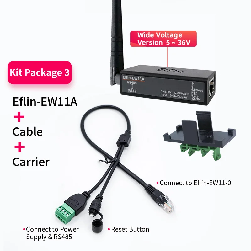 Elfin-ew11a последовательный порт