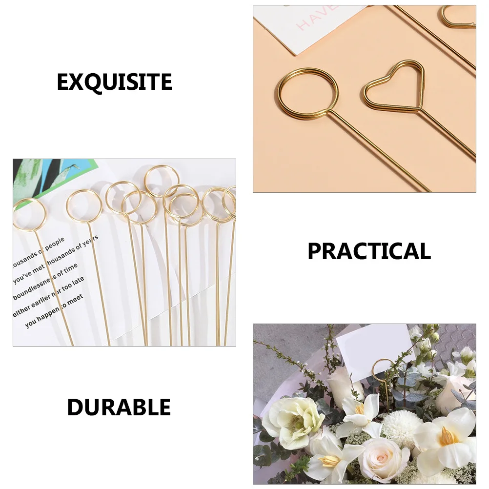 Металлические держатели для цветочных карточек - Фотография_3