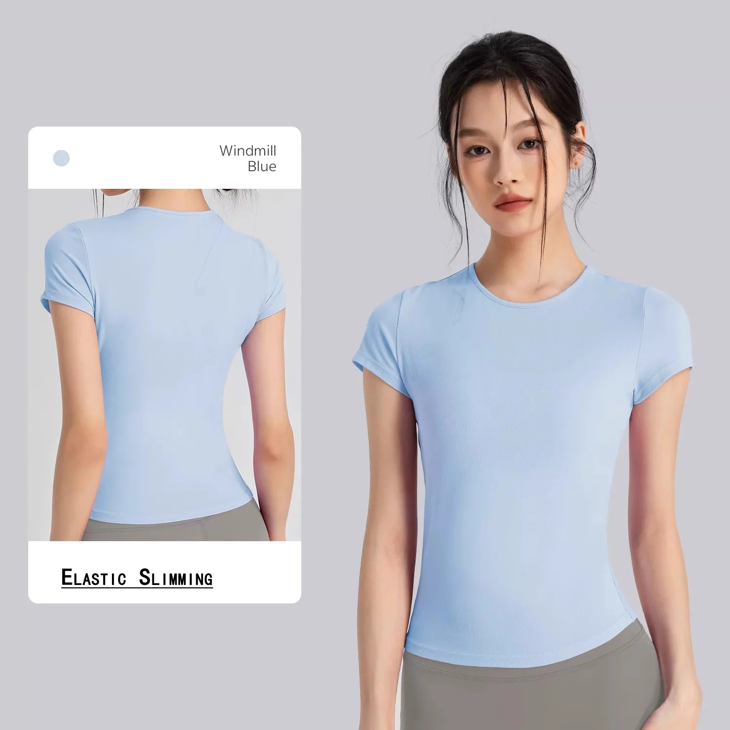 Женская спортивная рубашка на открытом воздухе - Фотография_6