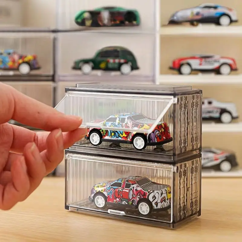 Витрина для модели автомобиля с дверцей