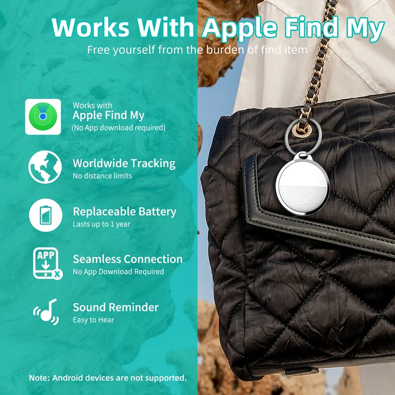 Xiaomi smart airtag bluetooth gps - Фотография_4