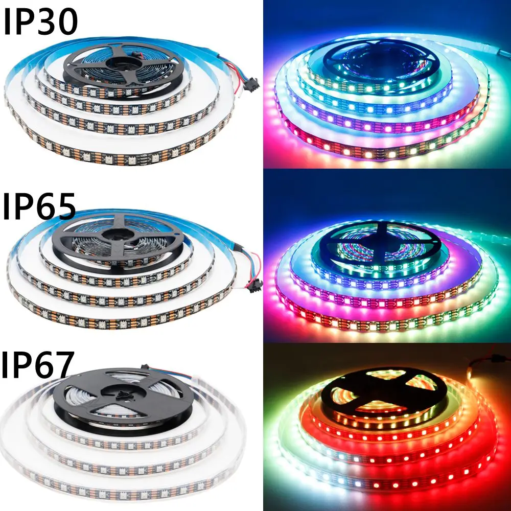 Ws2811 ws2812b ws2813 ws2815 5050rgb - Фотография_4