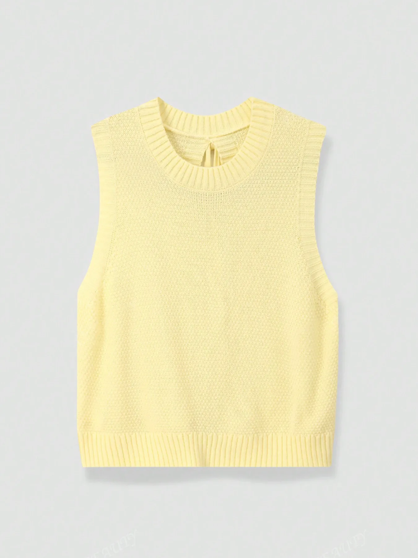 Женский вязаный сексуальный жилет - Фотография_4