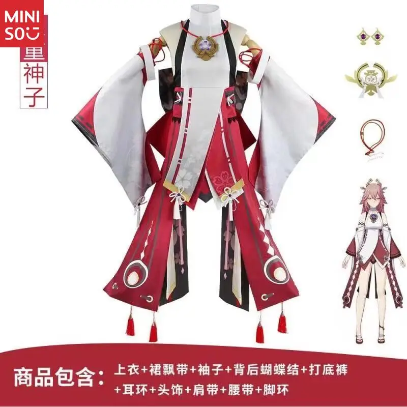 Genshin impact yae miko косплей - Фотография_2