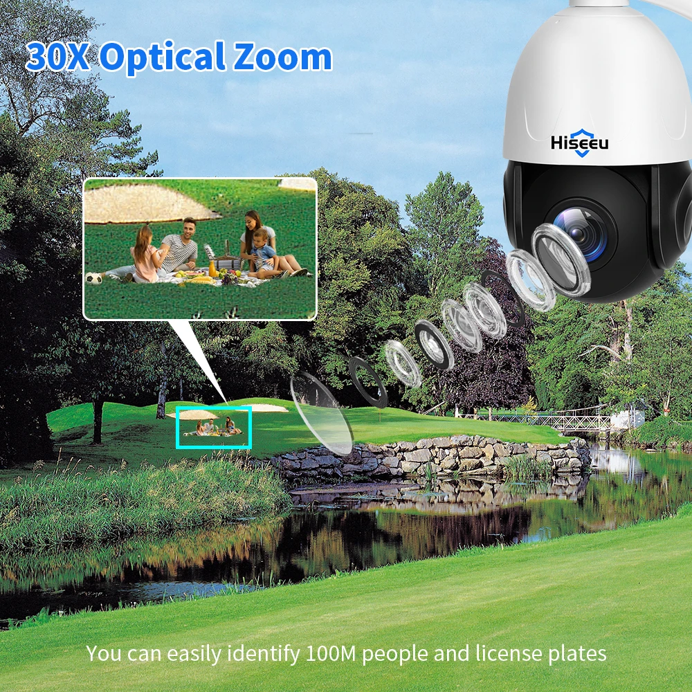 5mp 8mp ptz poe 30-кратный оптический - Фотография_4