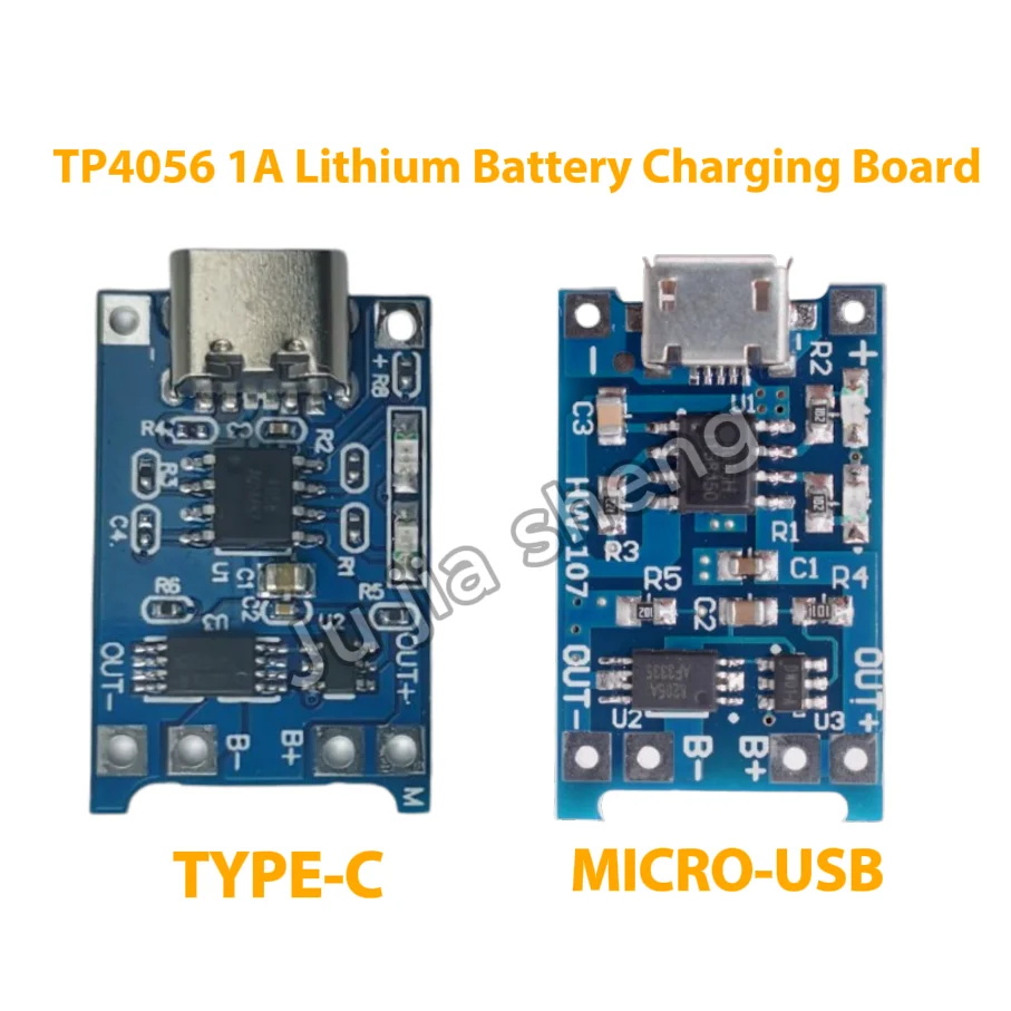Tp4056 type-c micro usb 18650 1a