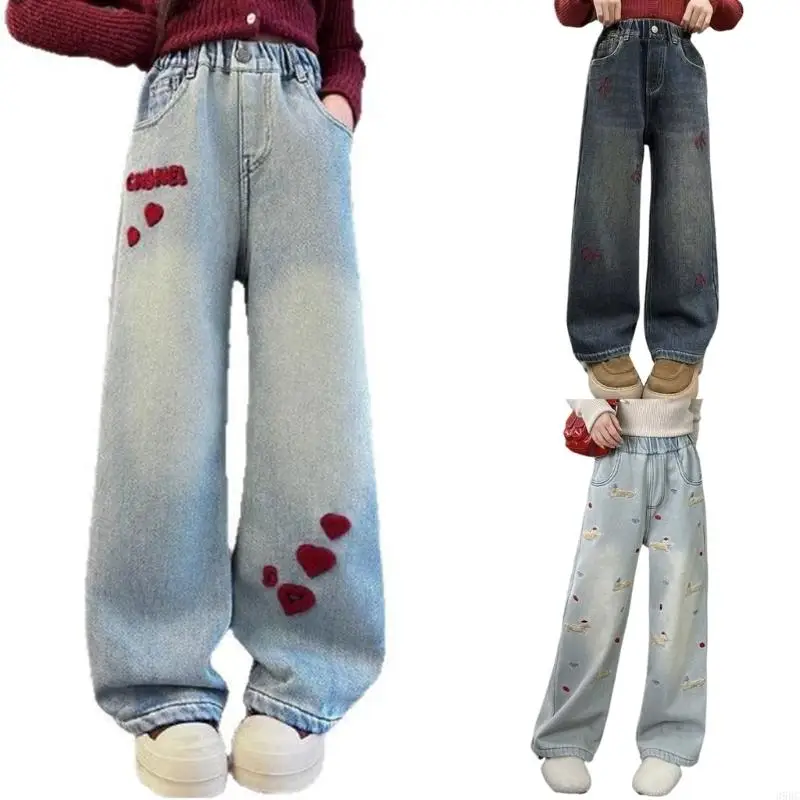 39bc широкие джинсы для девочек