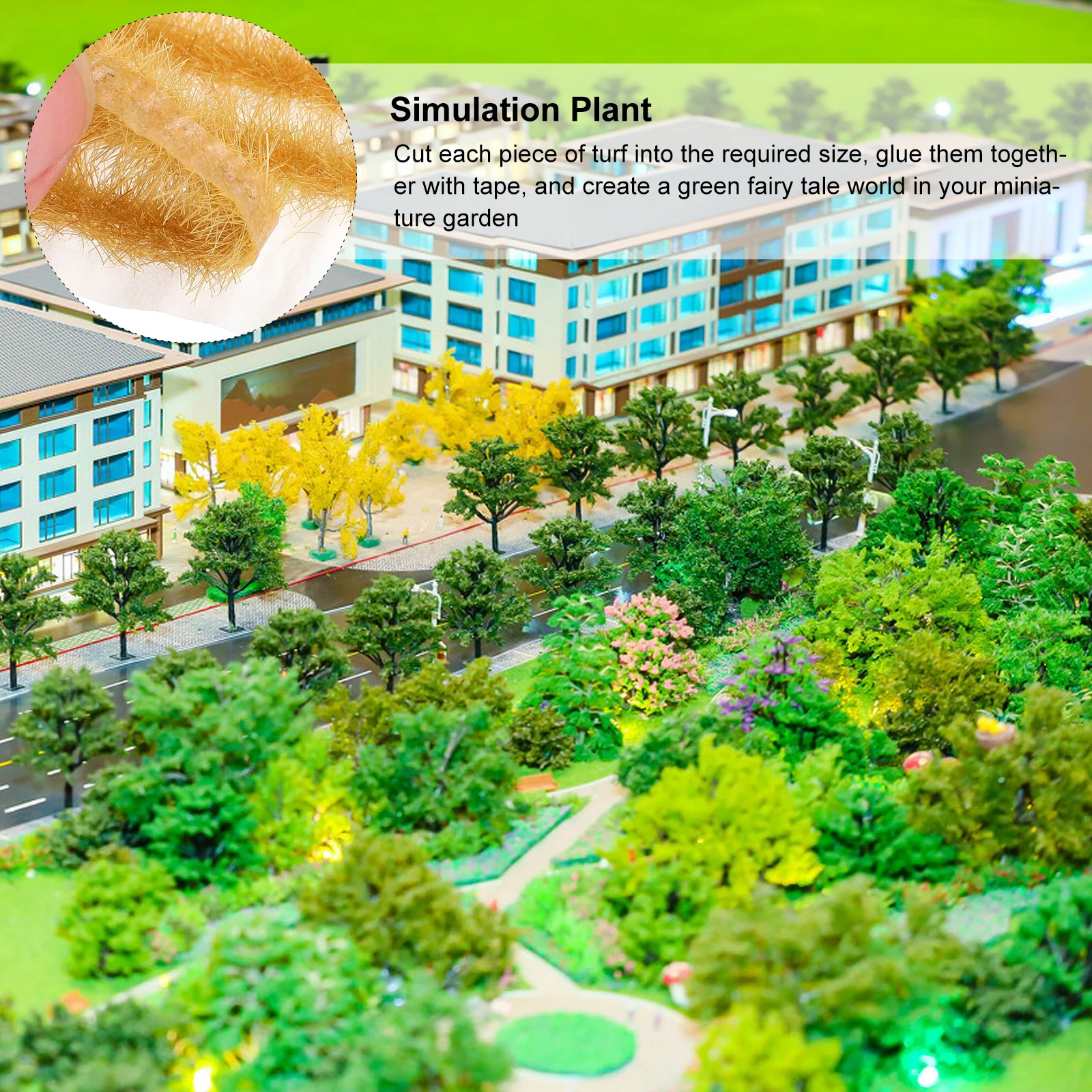 Полоски из искусственной травы для diy - Фотография_2