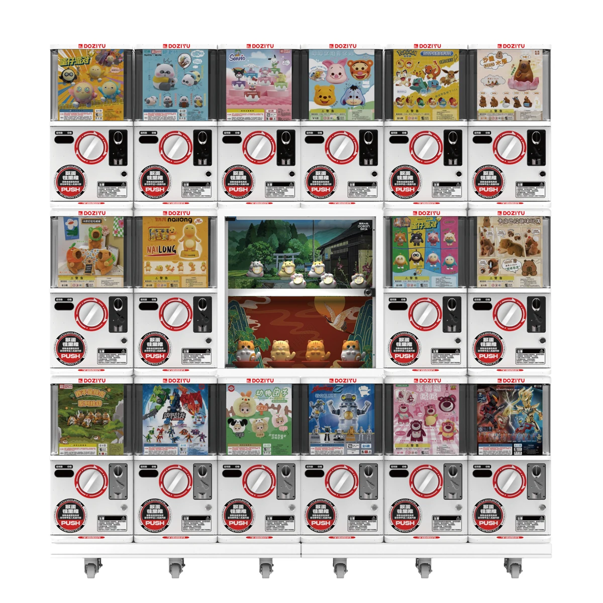 Игрушки торговый автомат gacha - Фотография_5