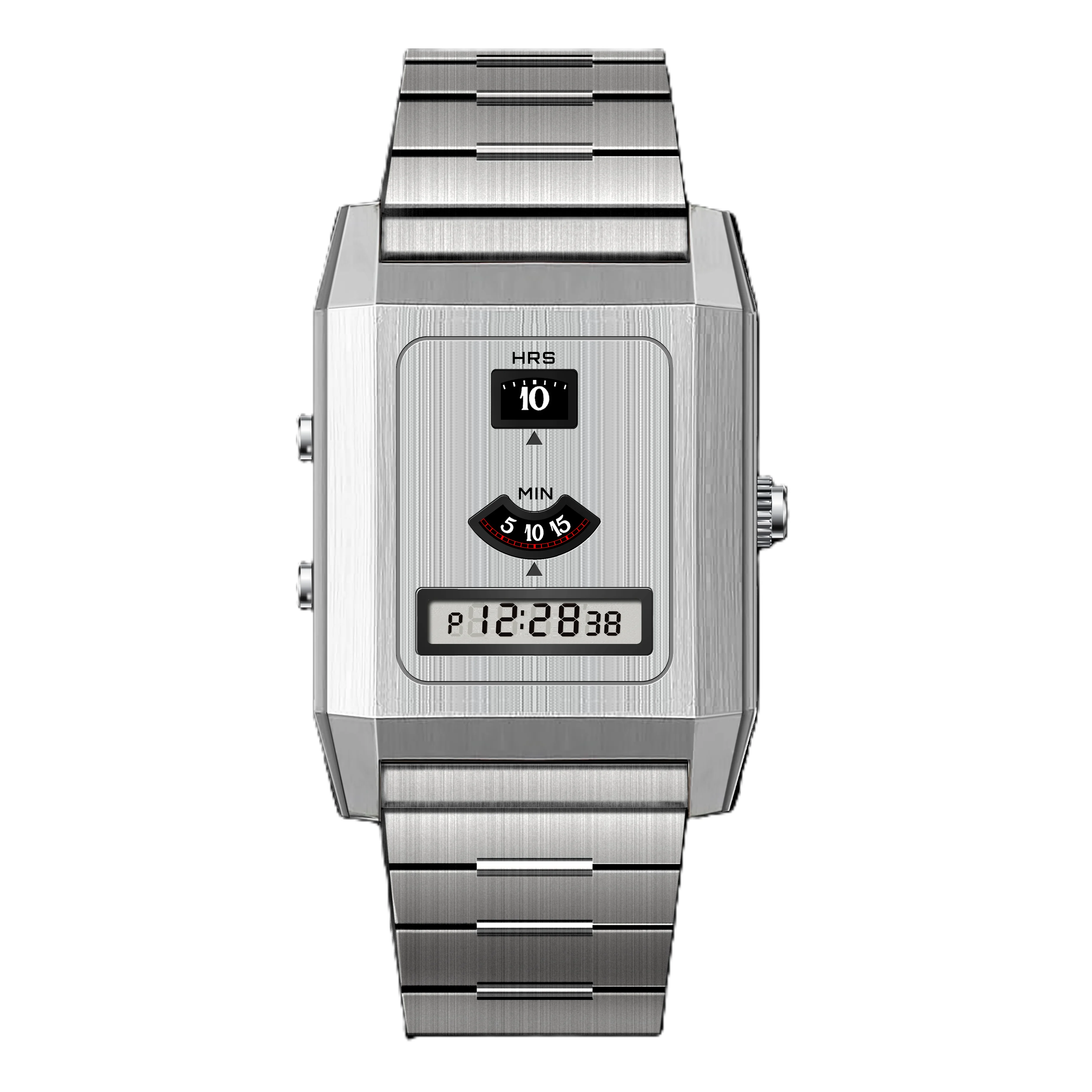 C-0po цифровые часы для пар с жк-дисплеем - Фотография_3