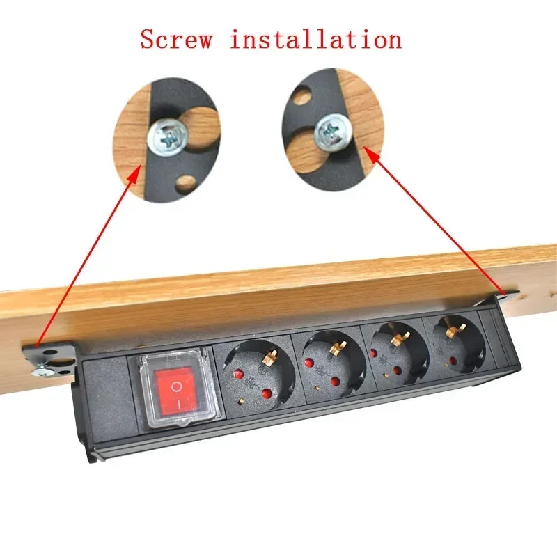 Настольная настольная розетка электрическая - Фотография_3