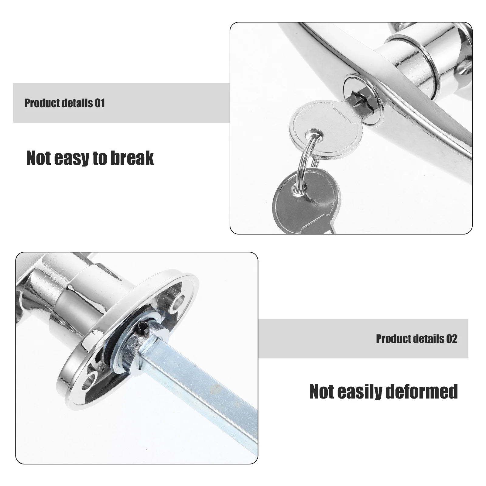 Т-образная ручка из цинкового сплава для гаража - Фотография_4