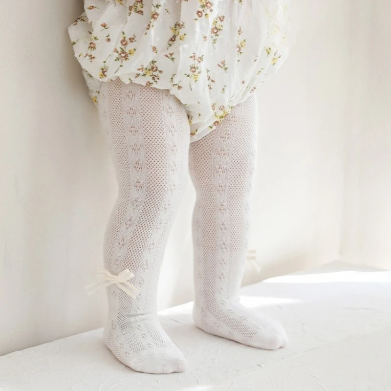 Летние сетчатые тонкие колготки - Фотография_3