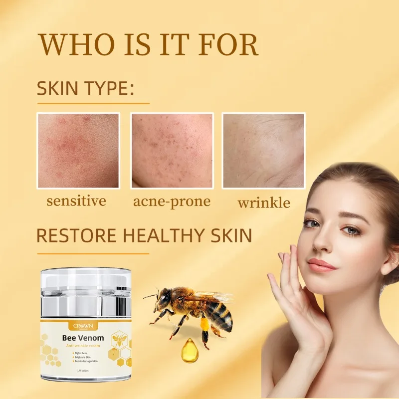 Крем для лица с короной и бриллиантами и медом - Фотография_4