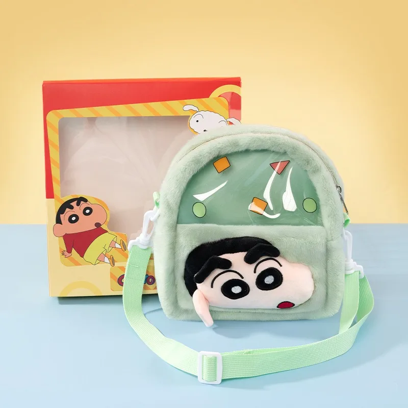 Плюшевая сумка через плечо crayon shinchan - Фотография_3