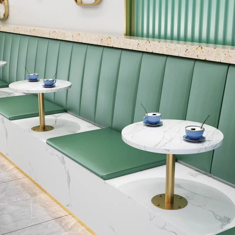 Простой и современный коммерческий магазин чая с молоком - Фотография_2