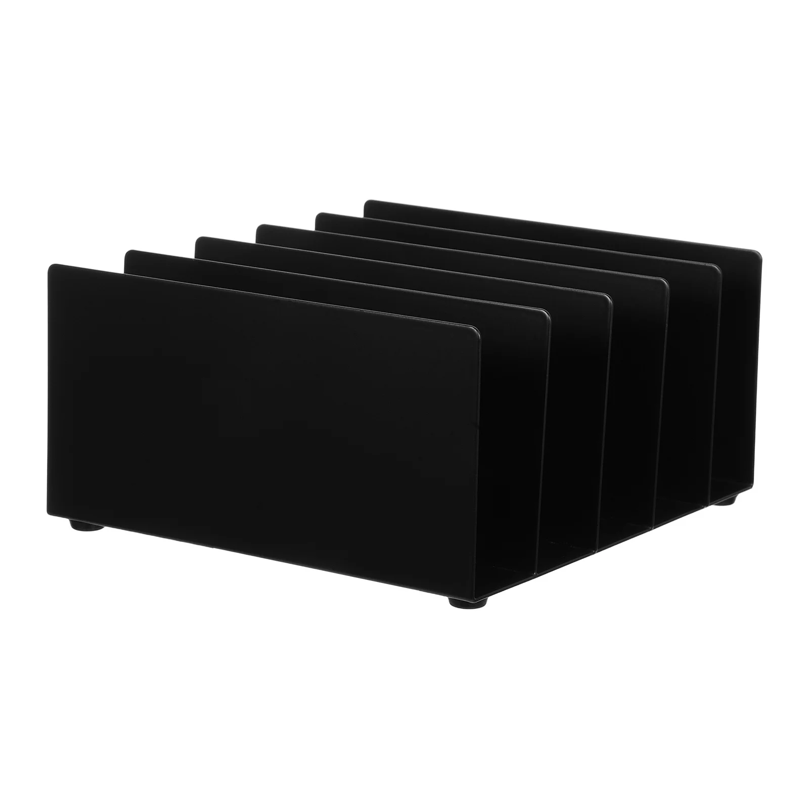 Черный металлический держатель для почты