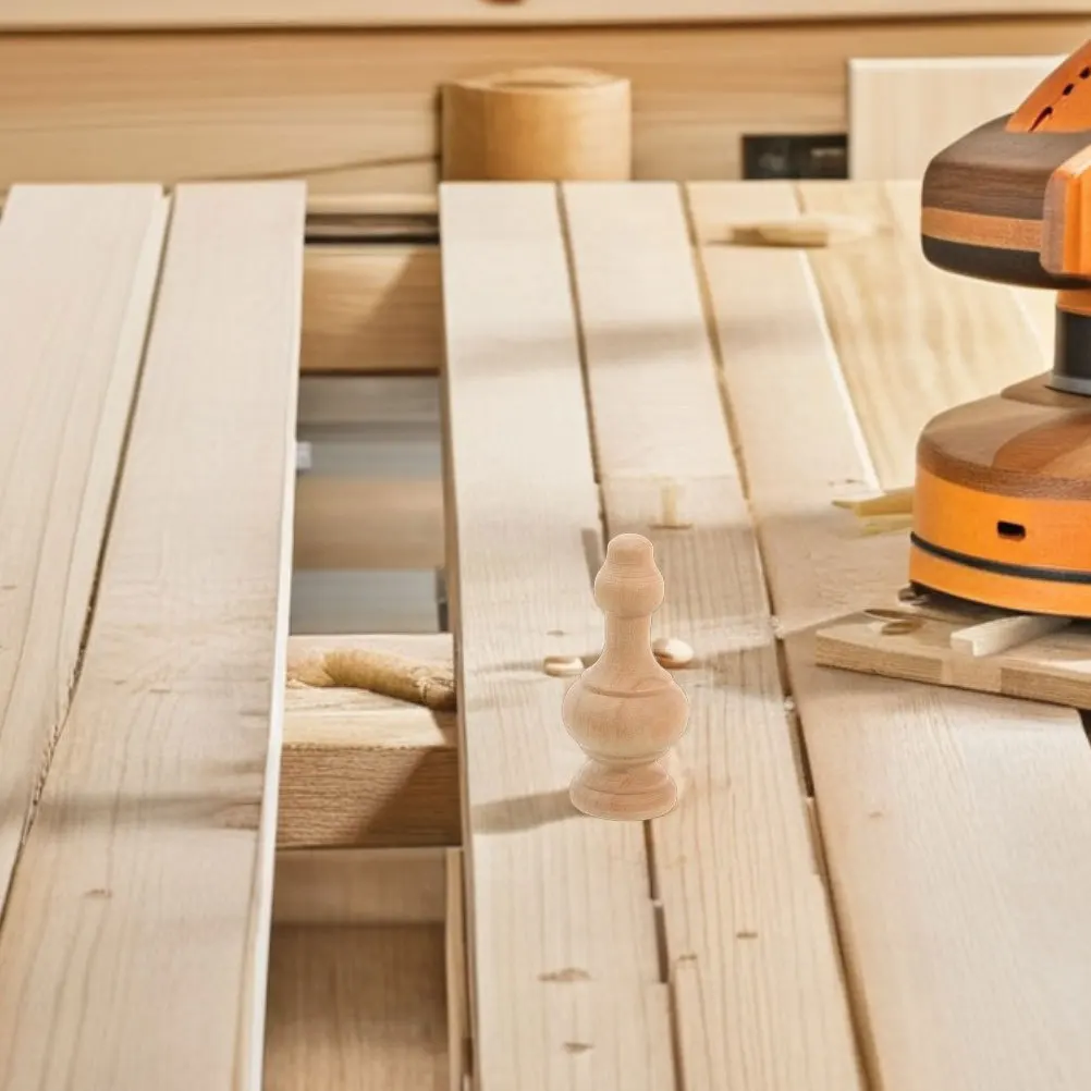 Декоративные шпиндели из цельного дерева