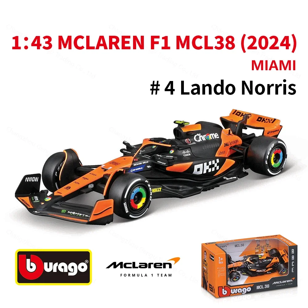 Mclaren mcl38 майами монако f1