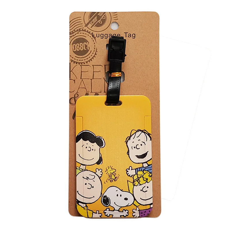 Snoopy модные багажные бирки модные - Фотография_5