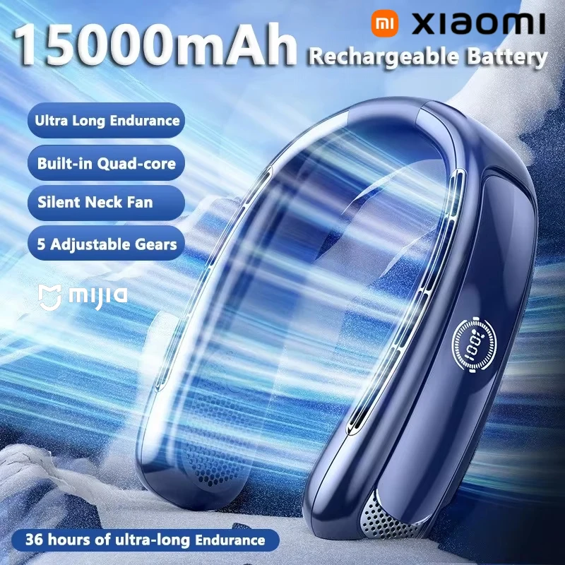 Xiaomi15000mah портативный шейный