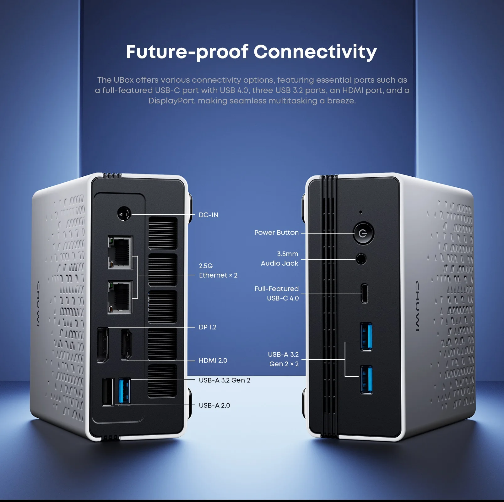 Chuwi ubox mini pc ryzen 6600h/7430u - Фотография_6