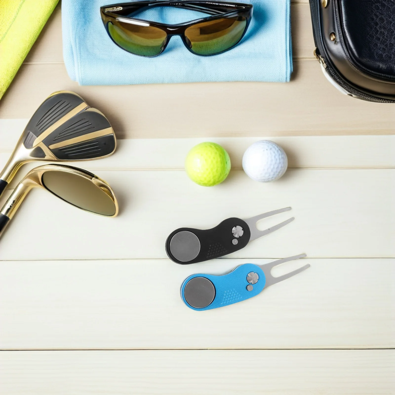 Алюминиевый легкий складной зеленый ремонтный фиксатор - Фотография_2