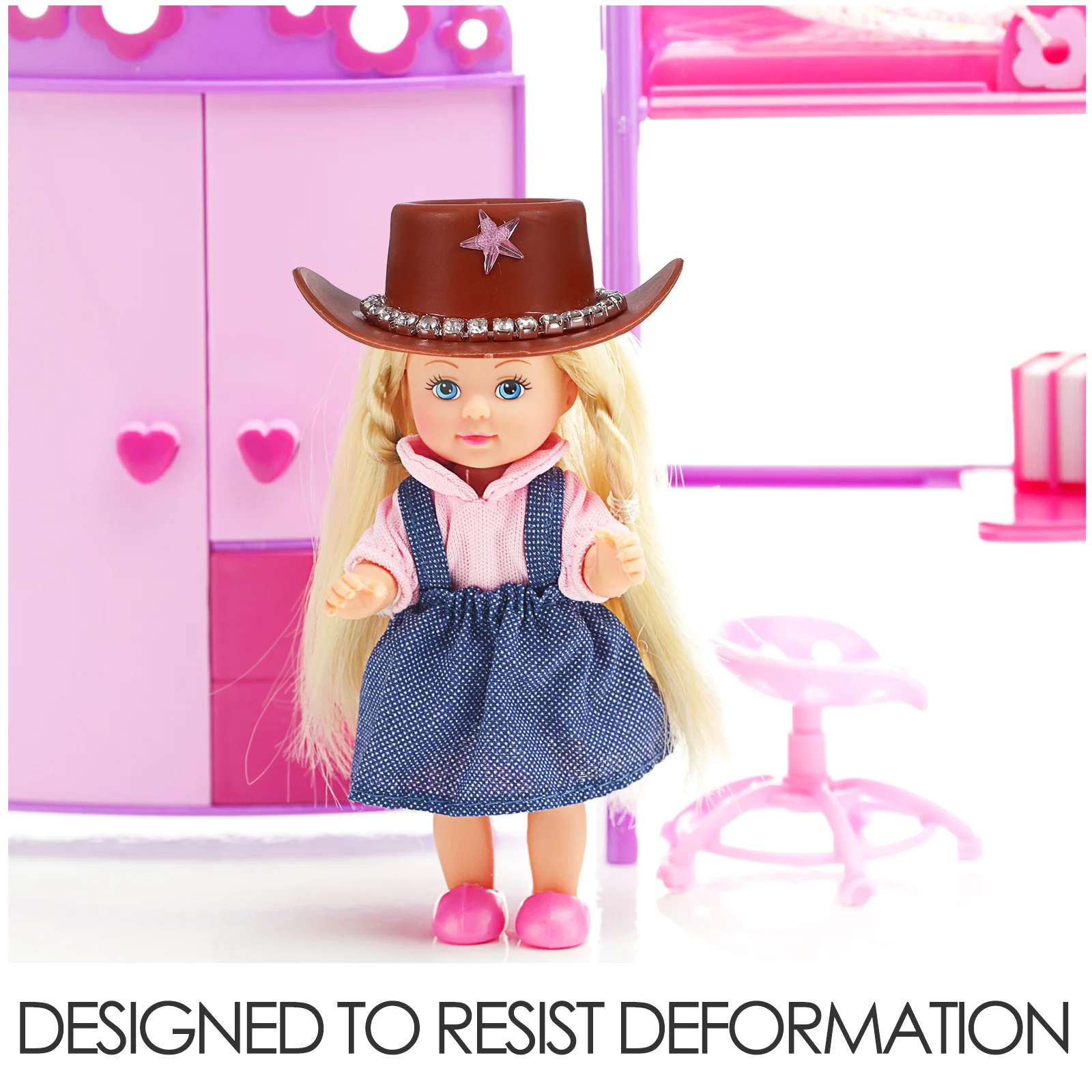 Крошечные ковбойские шляпы с блестящей отделкой стразами - Фотография_5