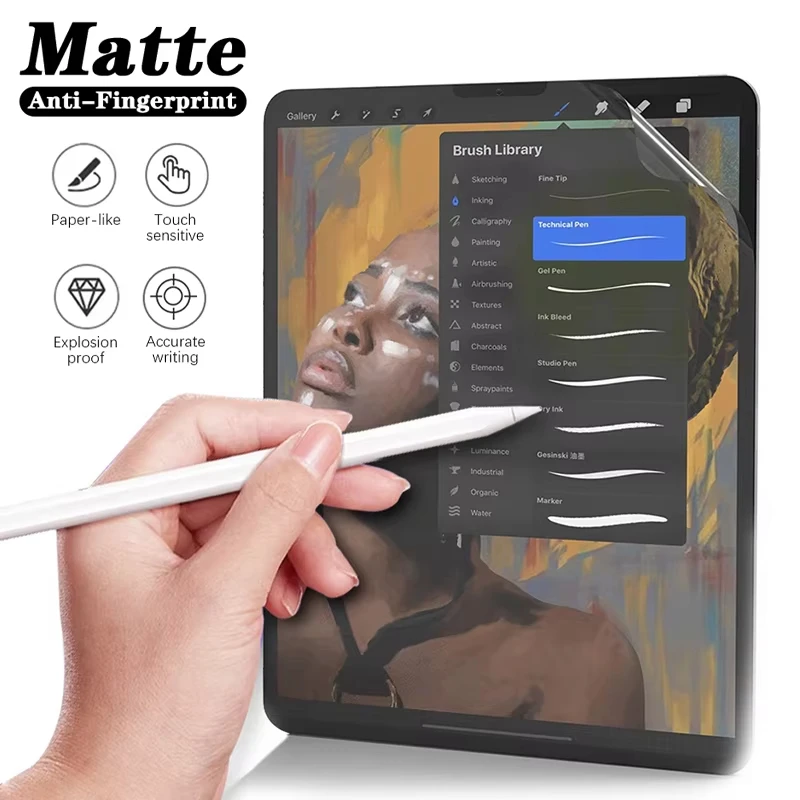 Как бумажная пленка для ipad 10-го поколения air 5 4 10