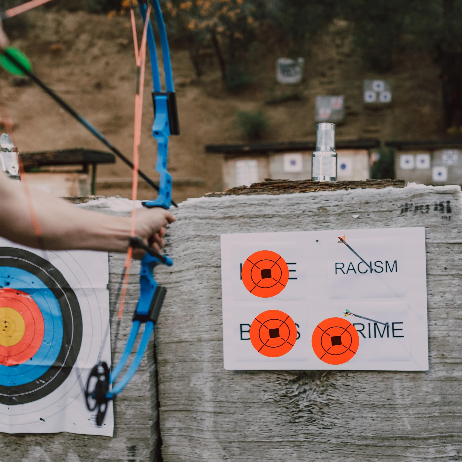 25 листов стрельбы по мишеням