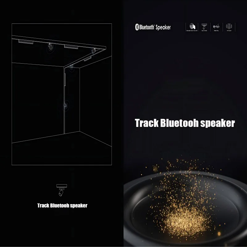 Современный магнитный трек bluetooth-динамик - Фотография_2