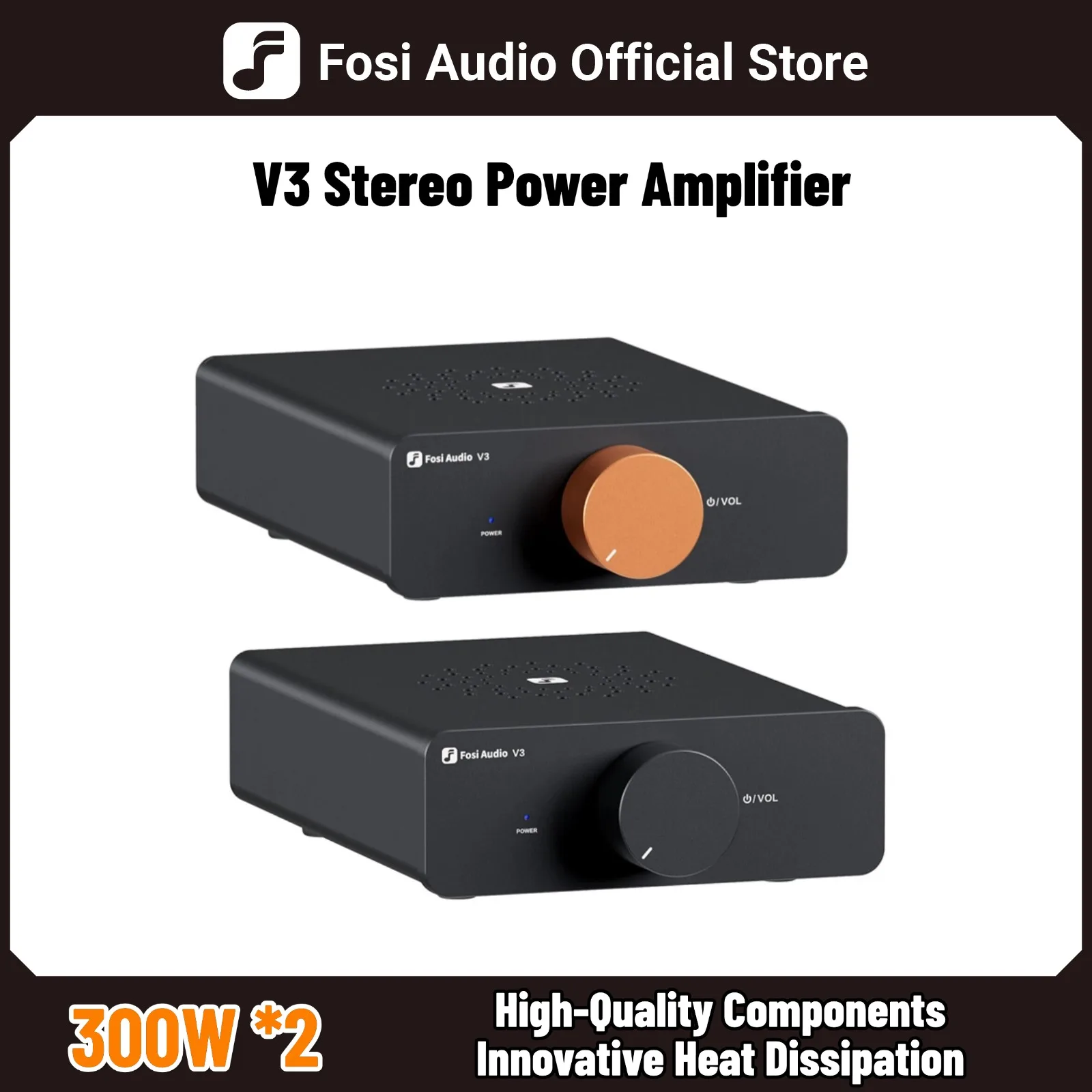 Fosi audio v3 стерео усилитель