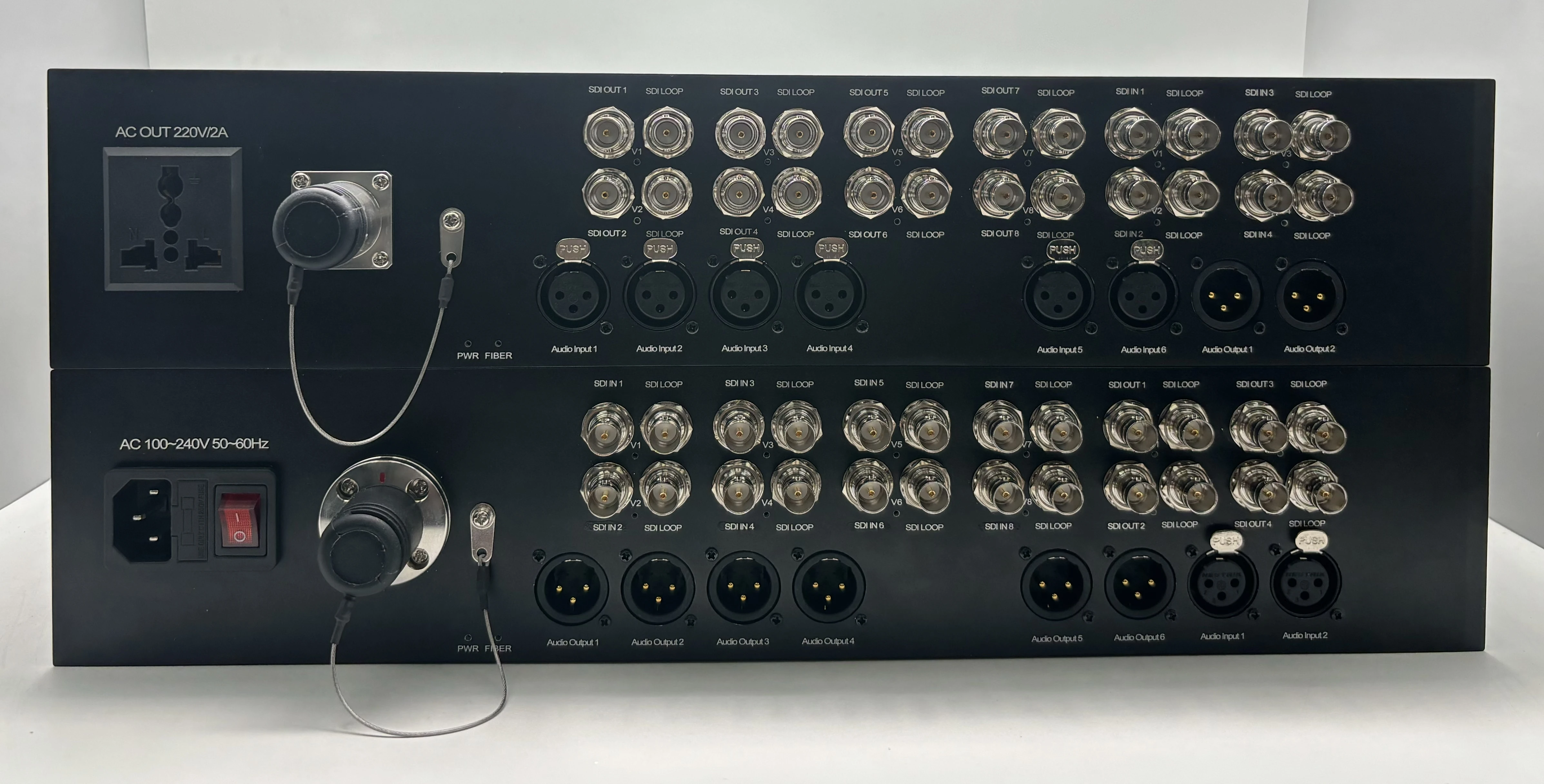 Удлинитель звука 3g sdi с xlr сбалансированный