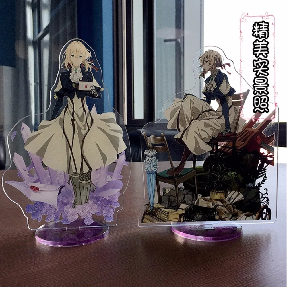 Аниме периферийные акриловые фигурки на подставке - Фотография_3