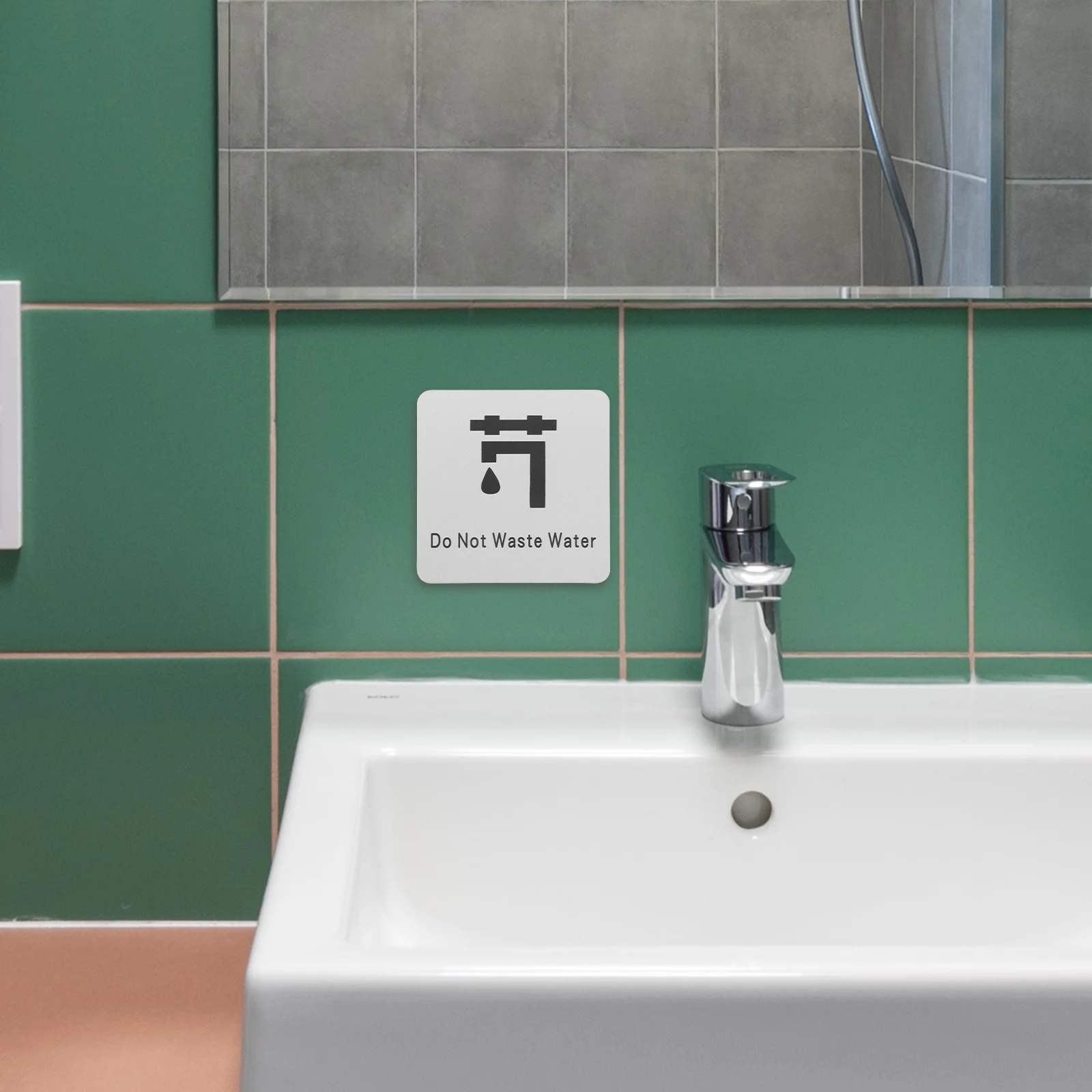 Знак для экономии воды - Фотография_2