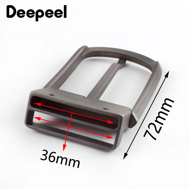 Deepeel 36 мм мужская пряжка из чистого титана - Фотография_3