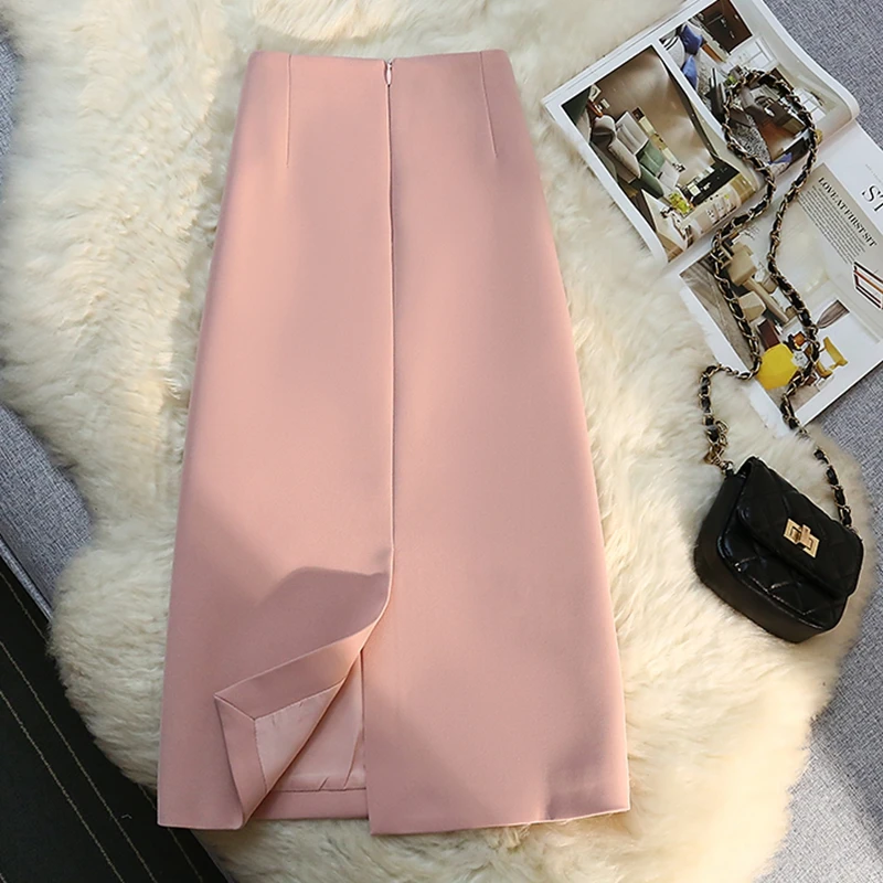 Женская прямая офисная юбка - Фотография_6