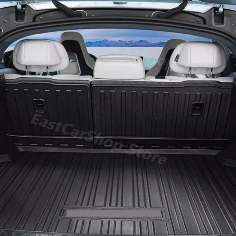 Для zeekr 001 2022 2023 автомобильный коврик в багажник из тпэ - Фотография_3