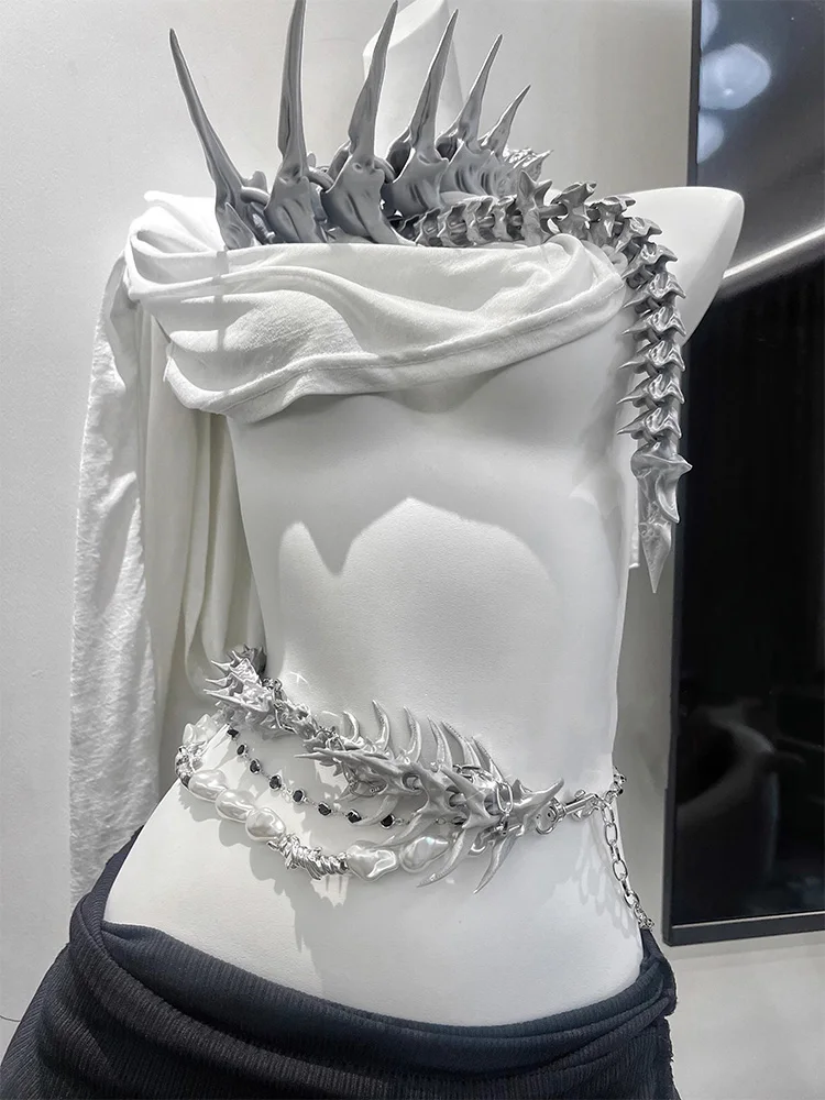 Цепочка на талию из кости позвоночника - Фотография_5