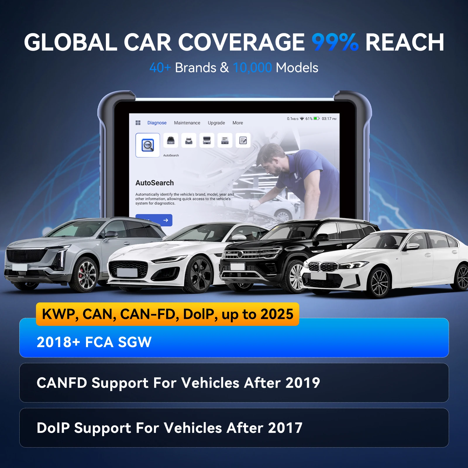 Автомобильный инструмент mucar 892bt ai assist - Фотография_4