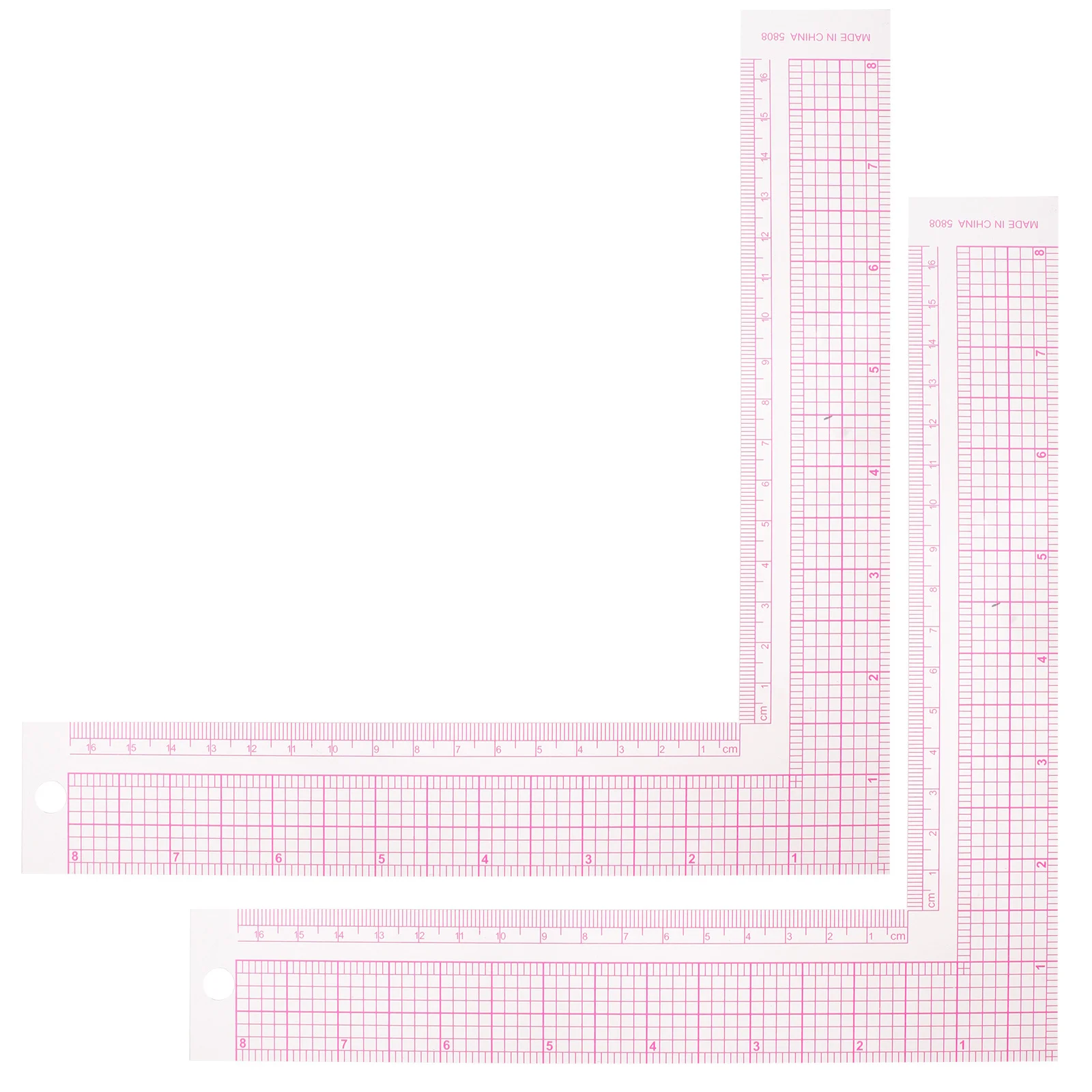 Швейная линейка l квадратная кривая - Фотография_6