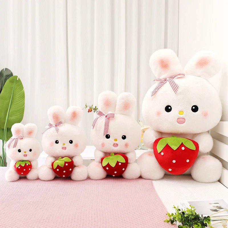 40-50 см kawaii клубничный кролик - Фотография_5