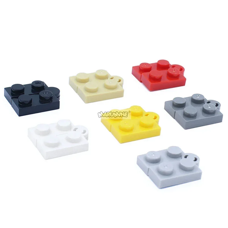 Marumine 1x2 шарнирная пластина 1x4 поворотная защелка 20 шт - Фотография_3