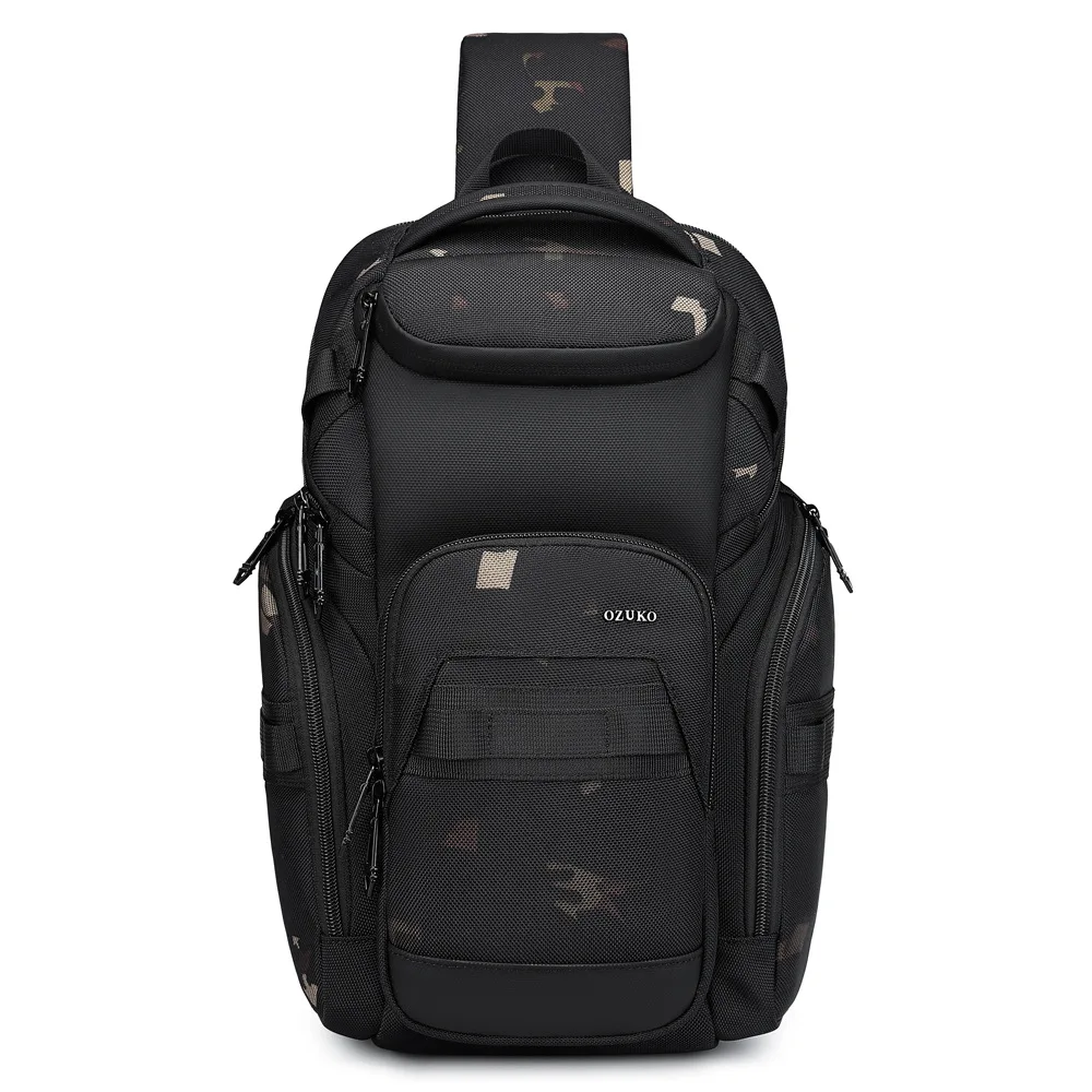Ozuko дорожная водонепроницаемая сумка через плечо - Фотография_5