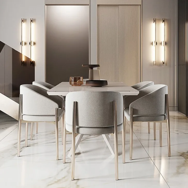 4psc nordic light роскошные обеденные - Фотография_4